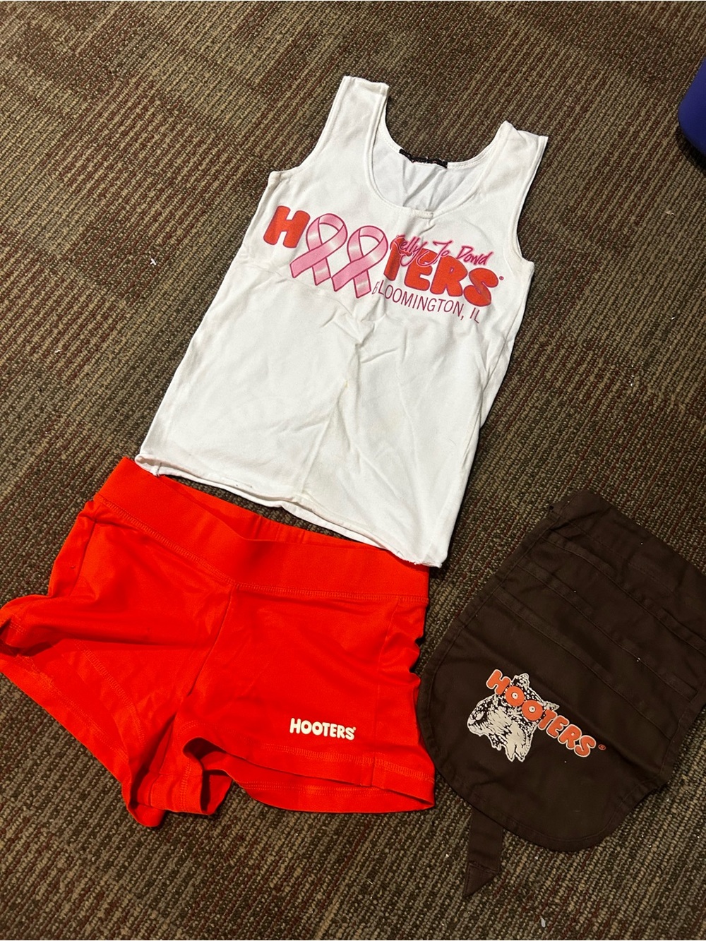 Classic Hooters Breast Cancer Uniform